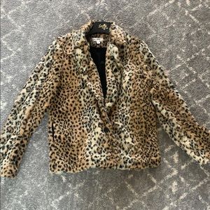 Wild honey (size small) cheetah coat